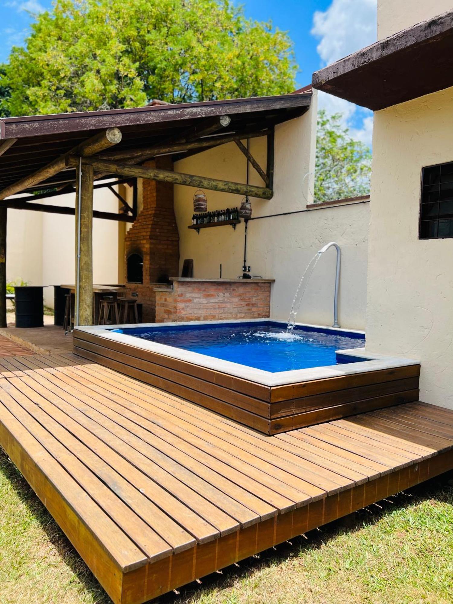 Espaco Ranchao Com Piscina Em Sao Pedro - Sp מראה חיצוני תמונה