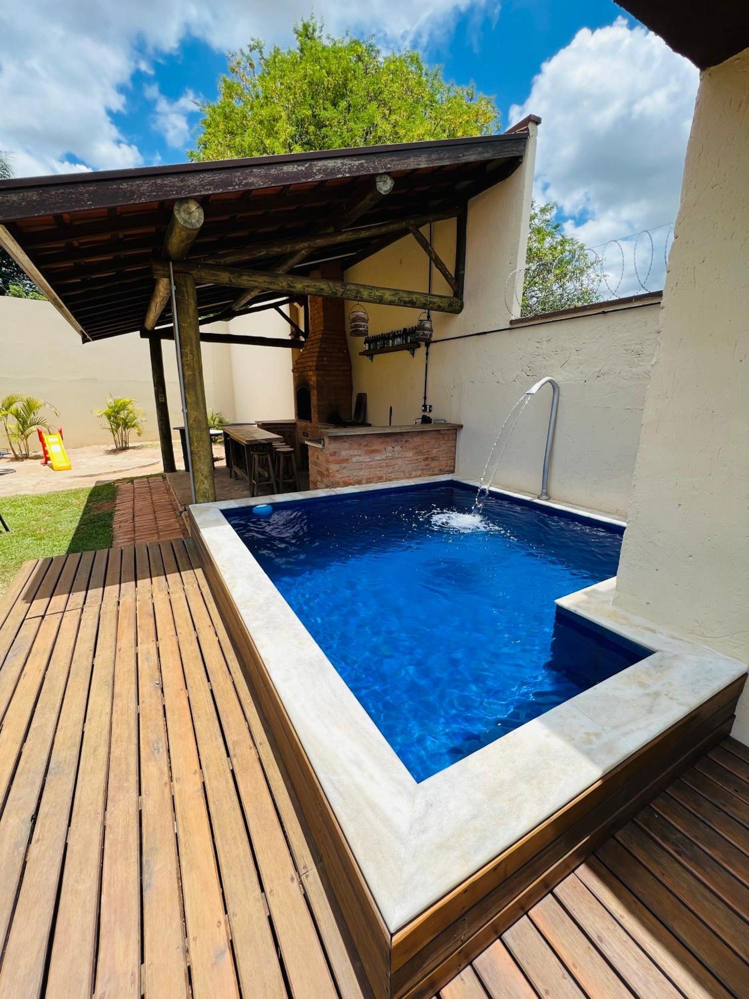 Espaco Ranchao Com Piscina Em Sao Pedro - Sp מראה חיצוני תמונה