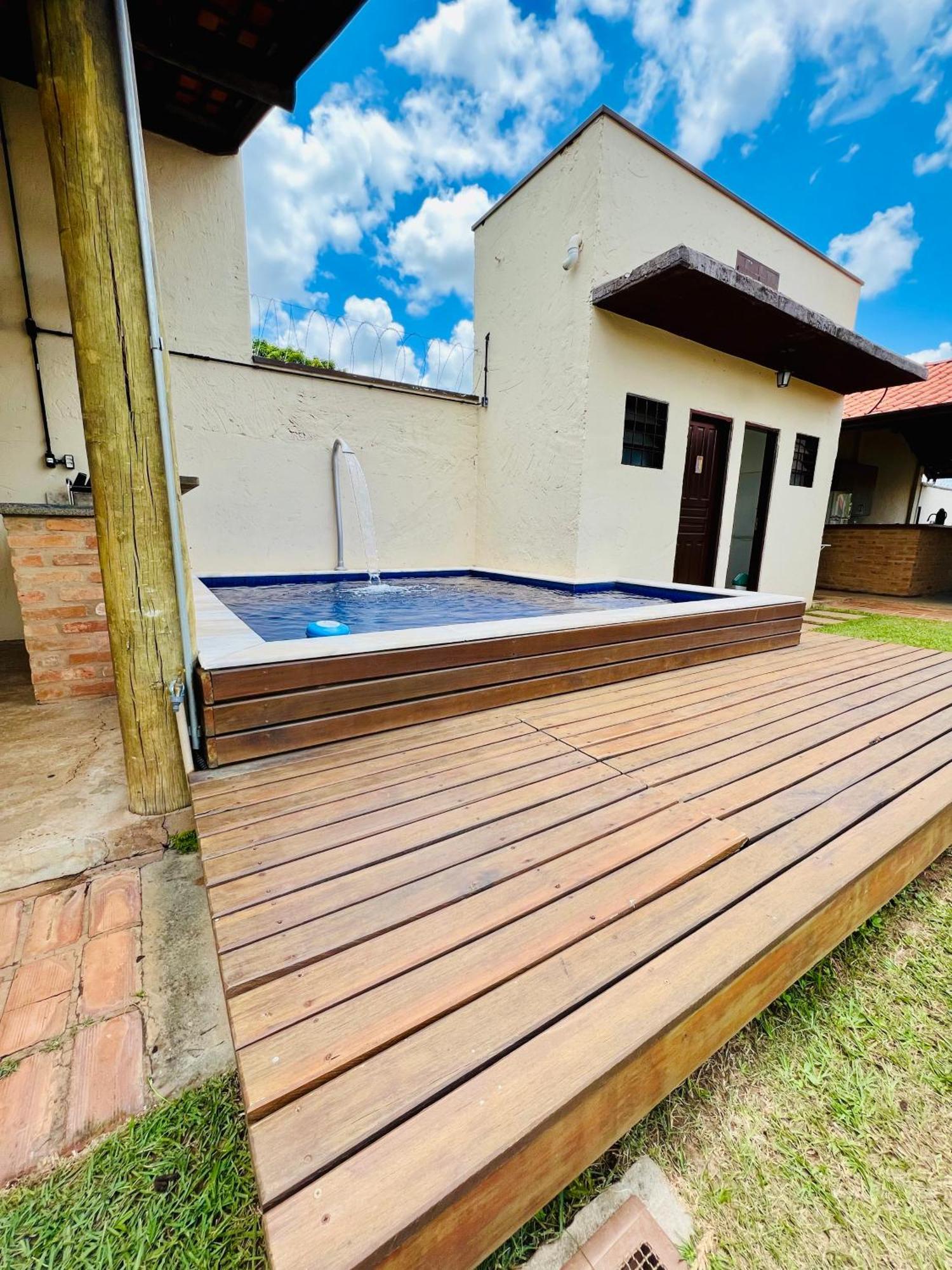 Espaco Ranchao Com Piscina Em Sao Pedro - Sp מראה חיצוני תמונה