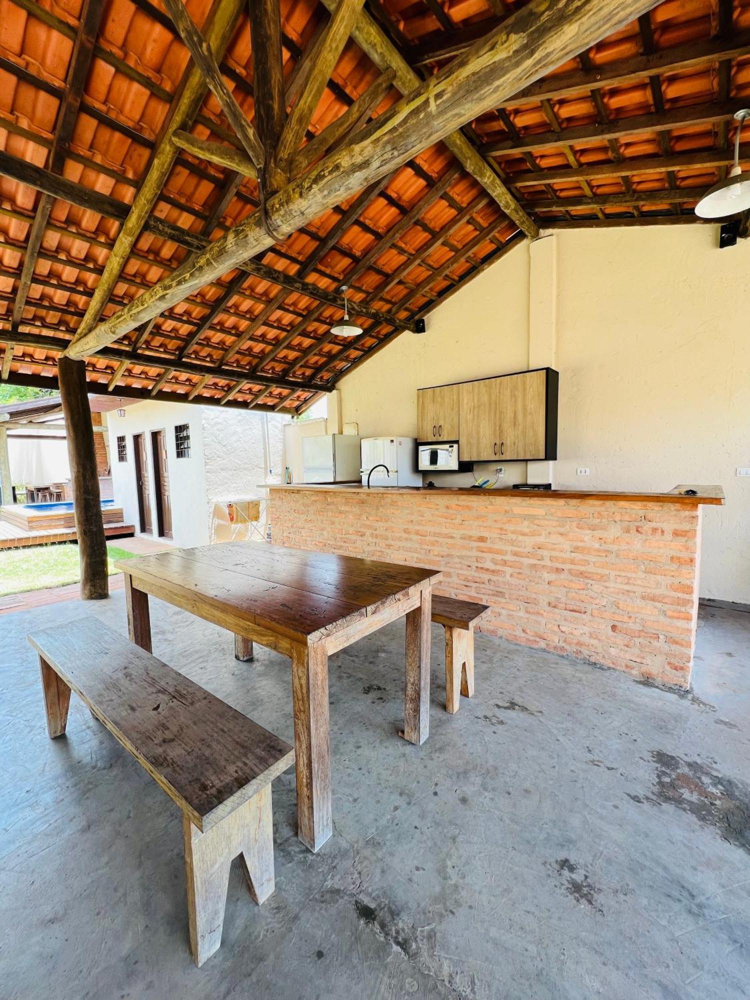 Espaco Ranchao Com Piscina Em Sao Pedro - Sp מראה חיצוני תמונה